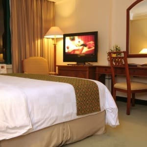 Hotel Room TV