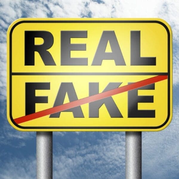 Real not fake