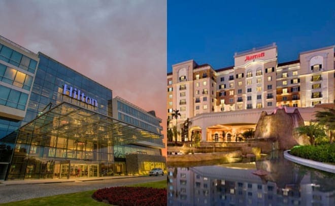 Hilton overtakes Marriott on portfolio value