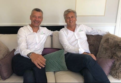 William Lecerf and Valéry Linyer, co-founders of MagicStay
