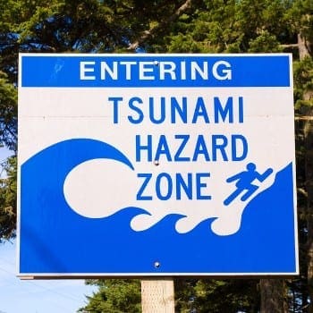 Tsunami-zone