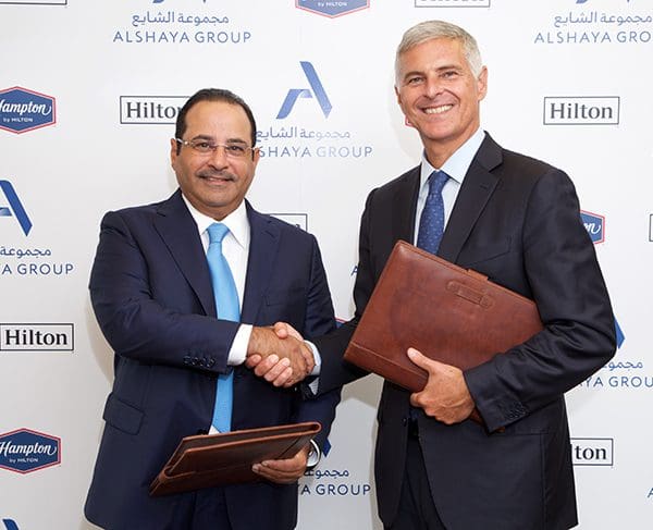 Hilton and Alshaya Group to open 70 Hampton by Hilton hotels