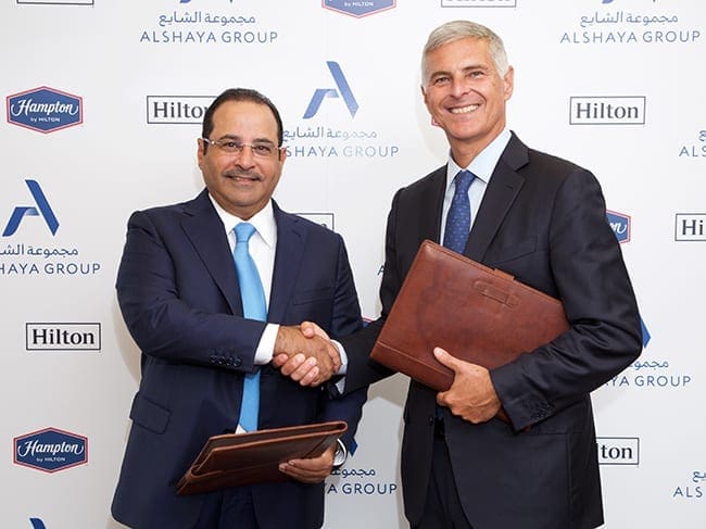 Hilton and Alshaya Group to open 70 Hampton by Hilton hotels