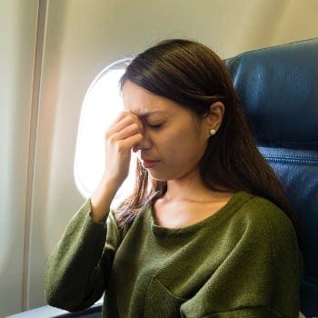 air travel stress