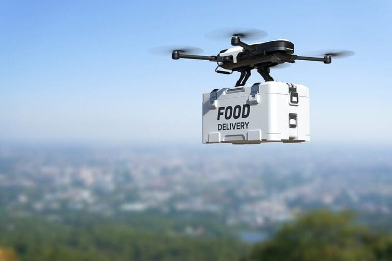 Drone food delivery is taking off -